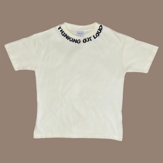 CREAM HALO TEE